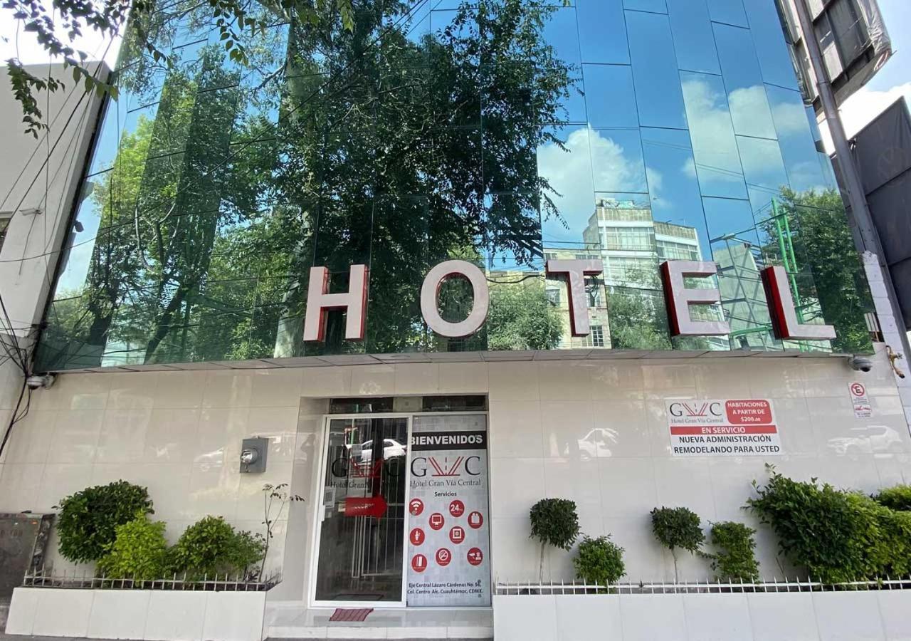 Hotel Gran Via Central Mexico-stad Buitenkant foto