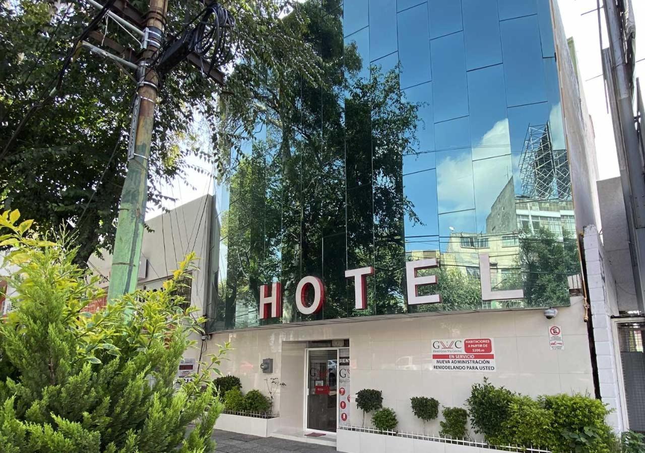 Hotel Gran Via Central Mexico-stad Buitenkant foto
